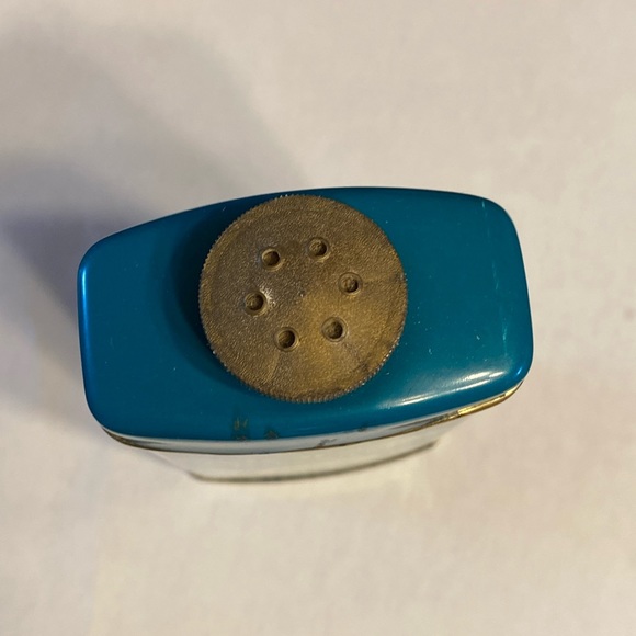 Vintage Morny French Fern PERFUMED TALC Tin - Picture 4 of 16